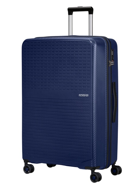 SUMMER HIT Large Trolley BLUE - Rigid Trolley Cases