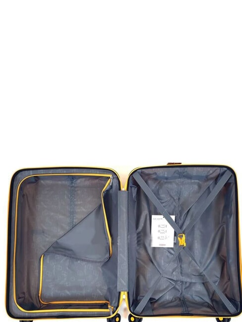 SUMMER HIT Large Trolley goldenyellow - Rigid Trolley Cases