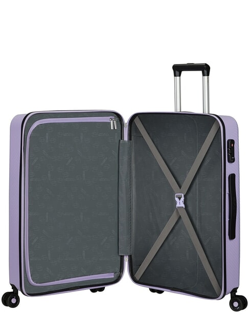 SUMMER HIT Hand Luggage Trolley digital lavender - Hand luggage
