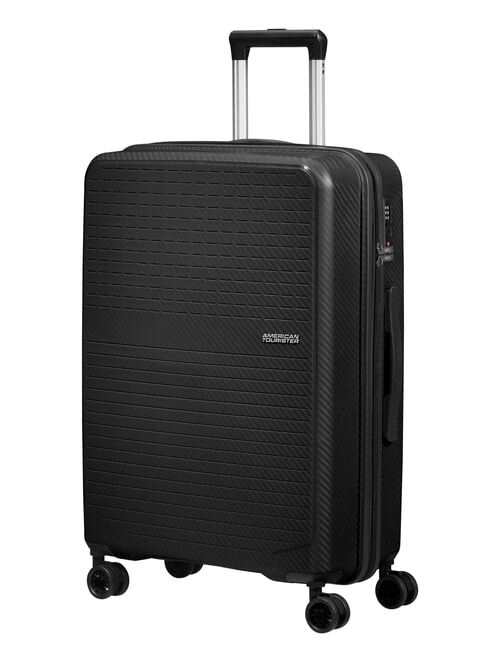 SUMMER HIT Medium Trolley BLACK - Rigid Trolley Cases