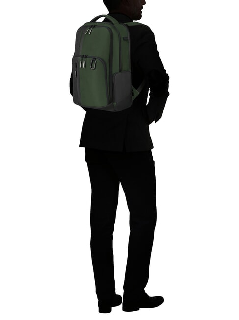 BIZ2GO 15.6" Laptop Backpack earth green - Laptop backpacks