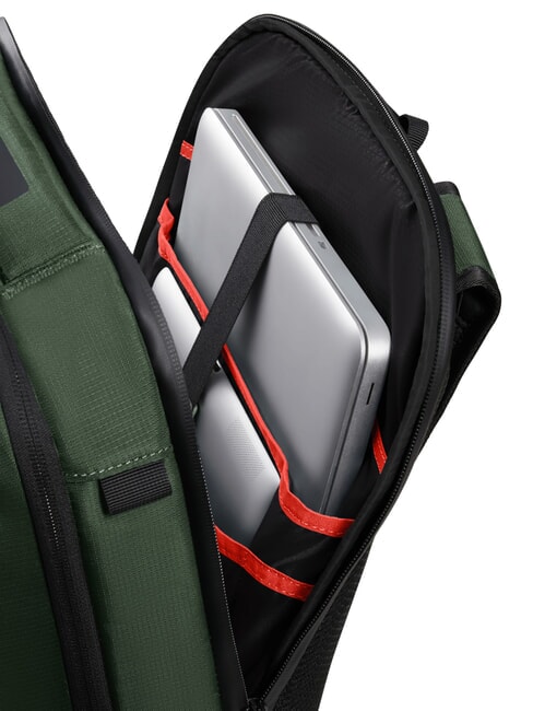 BIZ2GO 15.6" Laptop Backpack earth green - Laptop backpacks