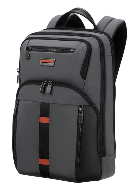 URBAN-EYE 14.1" Laptop Backpack grey/cognac - Laptop backpacks
