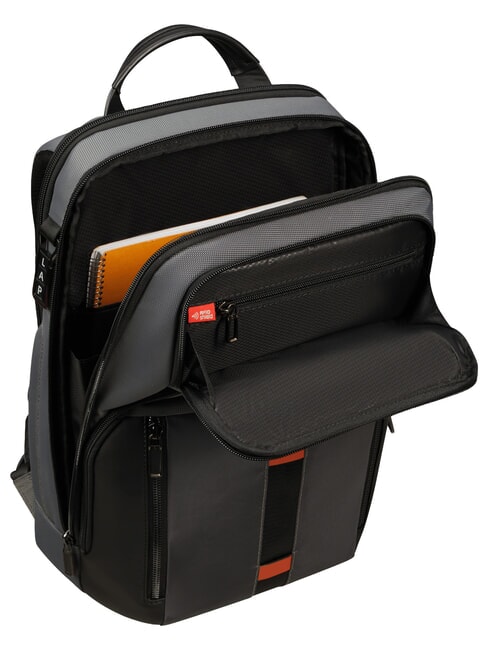 URBAN-EYE 14.1" Laptop Backpack grey/cognac - Laptop backpacks