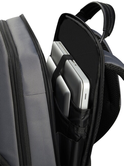 URBAN-EYE 14.1" Laptop Backpack grey/cognac - Laptop backpacks