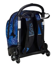 SEVEN MAPSET BOY 3-wheel trolley backpack, removable Bluedeep - Backpack trolleys - 3