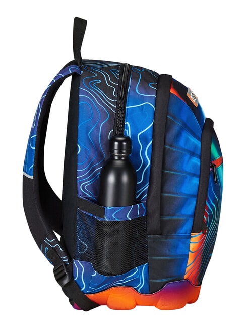 MAPSET BOY 3-wheel trolley backpack, removable Bluedeep - Backpack trolleys