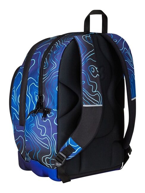 MAPSET BOY 3-wheel trolley backpack, removable Bluedeep - Backpack trolleys