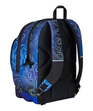 SEVEN MAPSET BOY 3-wheel trolley backpack, removable Bluedeep - Backpack trolleys - 5
