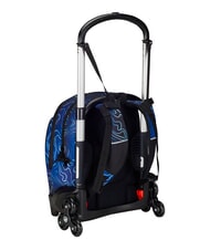 SEVEN MAPSET BOY 3-wheel trolley backpack, removable Bluedeep - Backpack trolleys - 8