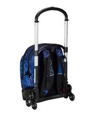 SEVEN MAPSET BOY 3-wheel trolley backpack, removable Bluedeep - Backpack trolleys - 10