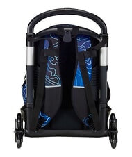 SEVEN MAPSET BOY 3-wheel trolley backpack, removable Bluedeep - Backpack trolleys - 13