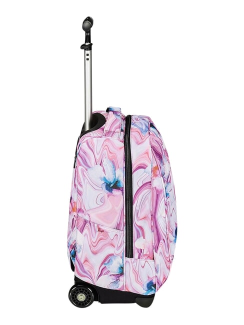 FANTASY GRS 2-wheel trolley backpack, fixed marble flower - Backpack trolleys