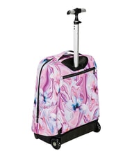 INVICTA FANTASY GRS 2-wheel trolley backpack, fixed marble flower - Backpack trolleys - 6