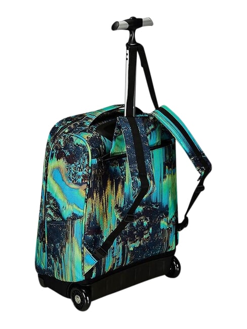 FANTASY GRS 2-wheel trolley backpack, fixed digital blue - Backpack trolleys