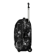 INVICTA FANTASY GRS 2-wheel trolley backpack, fixed city black - Backpack trolleys - 4