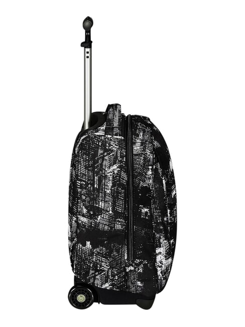 FANTASY GRS 2-wheel trolley backpack, fixed city black - Backpack trolleys
