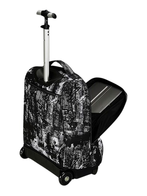 FANTASY GRS 2-wheel trolley backpack, fixed city black - Backpack trolleys