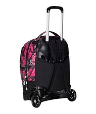 INVICTA PLUS GRS FANTASY Detachable trolley backpack macro butterflies - Backpack trolleys - 3
