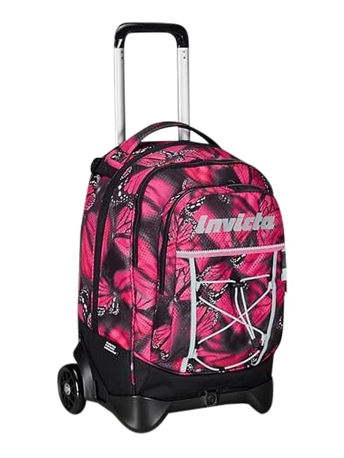 PLUS GRS FANTASY Detachable trolley backpack macro butterflies - Backpack trolleys