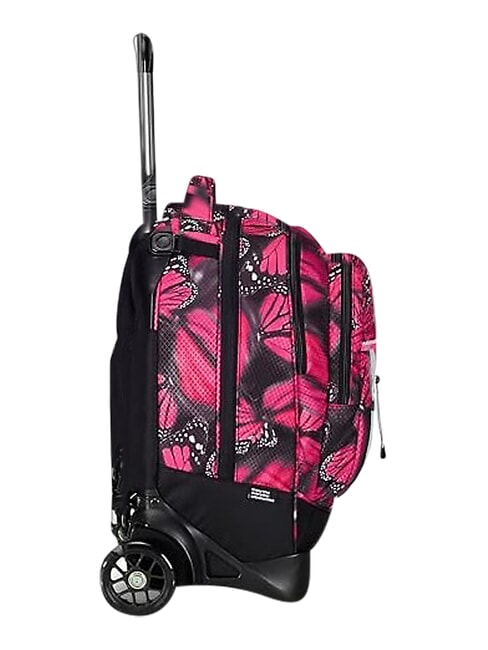 PLUS GRS FANTASY Detachable trolley backpack macro butterflies - Backpack trolleys
