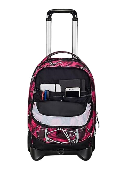 PLUS GRS FANTASY Detachable trolley backpack macro butterflies - Backpack trolleys