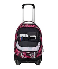 INVICTA PLUS GRS FANTASY Detachable trolley backpack macro butterflies - Backpack trolleys - 5