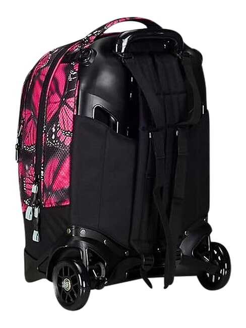 PLUS GRS FANTASY Detachable trolley backpack macro butterflies - Backpack trolleys