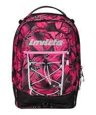 INVICTA PLUS GRS FANTASY Detachable trolley backpack macro butterflies - Backpack trolleys - 7