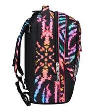 SEVEN MULTI-SHADE GIRL Removable 2-wheel trolley backpack Black - Backpack trolleys - 4