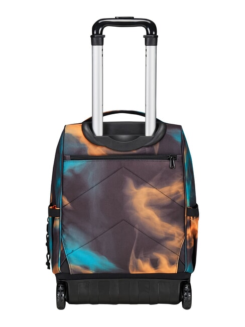 BUMP FANTASY 2-wheel trolley backpack smoky orange - Backpack trolleys