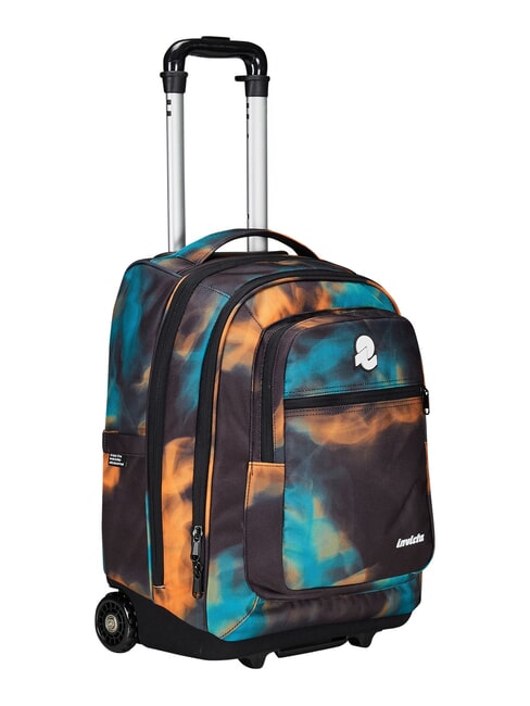 BUMP FANTASY 2-wheel trolley backpack smoky orange - Backpack trolleys
