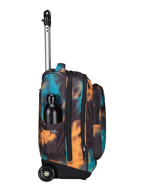 BUMP FANTASY 2-wheel trolley backpack smoky orange - Backpack trolleys