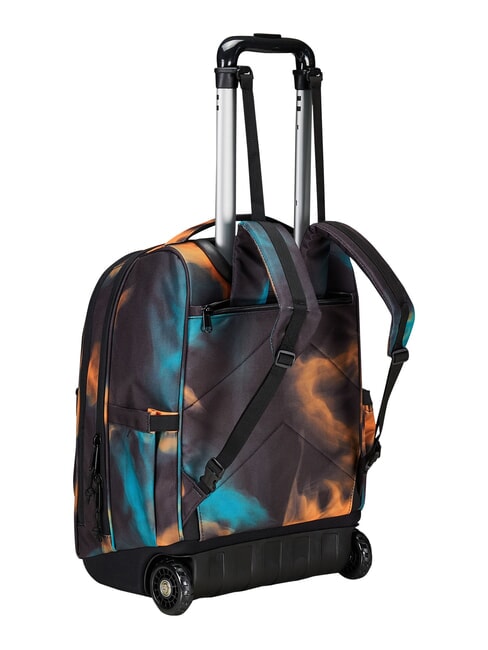 BUMP FANTASY 2-wheel trolley backpack smoky orange - Backpack trolleys