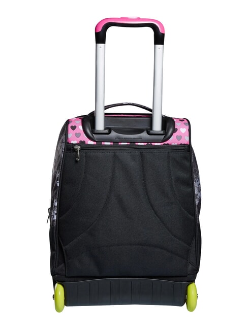 FLYING DREAMS 2-wheel trolley backpack, fixed Black - Backpack trolleys