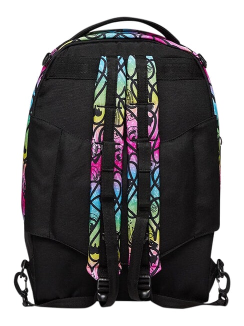 COLOUR EXPRESSION 3-wheel trolley backpack, removable RHODAMINE RED - Backpack trolleys