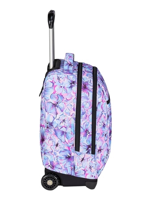 FANTASY GRS 2-wheel trolley backpack, fixed light flowers - Backpack trolleys