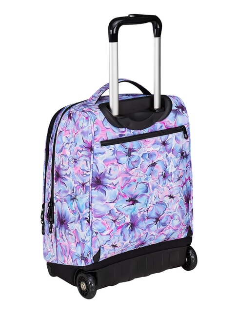 FANTASY GRS 2-wheel trolley backpack, fixed light flowers - Backpack trolleys