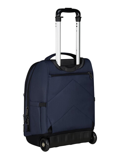 NEW WAY 2-wheel trolley backpack, fixed MOOD INDIGO - Backpack trolleys