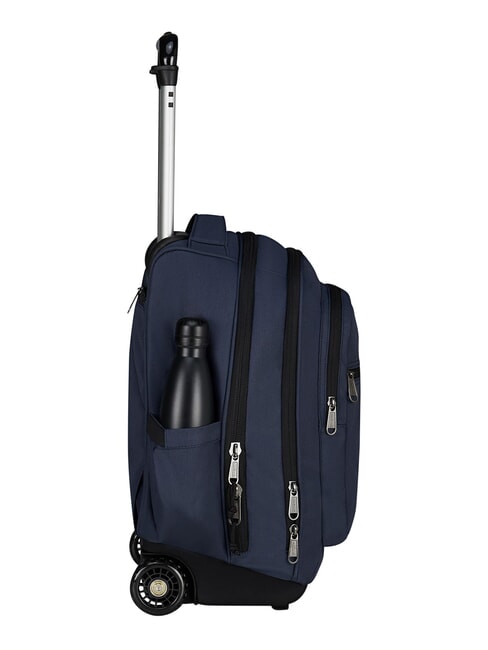 NEW WAY 2-wheel trolley backpack, fixed MOOD INDIGO - Backpack trolleys