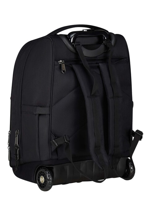NEW WAY 2-wheel trolley backpack, fixed Black - Backpack trolleys