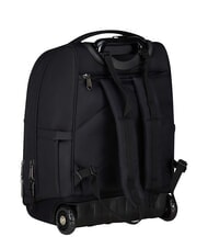 INVICTA NEW WAY 2-wheel trolley backpack, fixed Black - Backpack trolleys - 2
