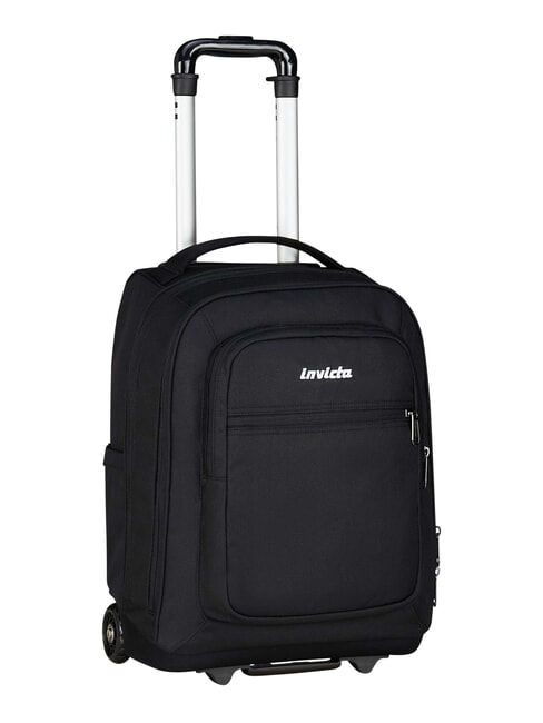 NEW WAY 2-wheel trolley backpack, fixed Black - Backpack trolleys