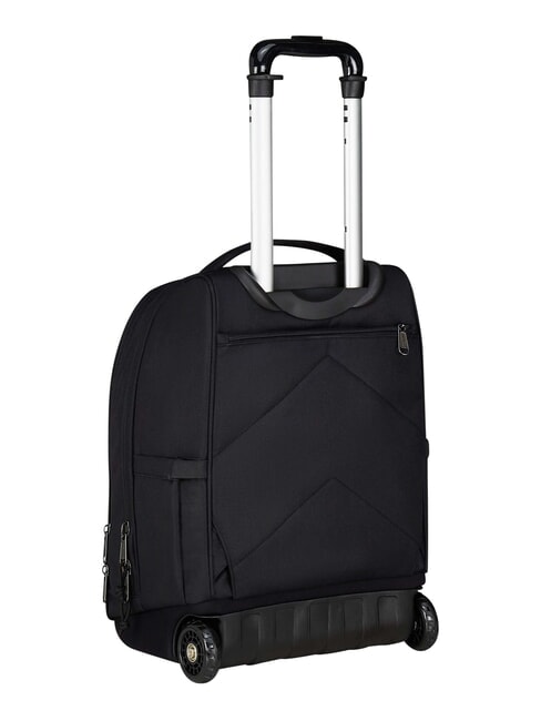 NEW WAY 2-wheel trolley backpack, fixed Black - Backpack trolleys