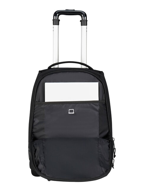 NEW WAY 2-wheel trolley backpack, fixed Black - Backpack trolleys