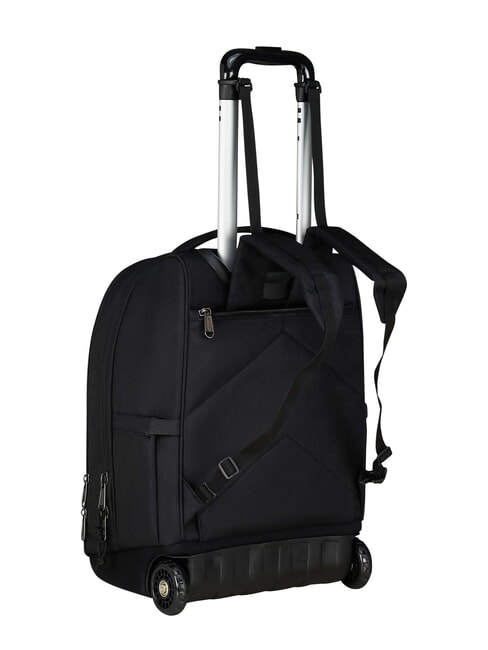NEW WAY 2-wheel trolley backpack, fixed Black - Backpack trolleys