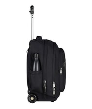 INVICTA NEW WAY 2-wheel trolley backpack, fixed Black - Backpack trolleys - 9