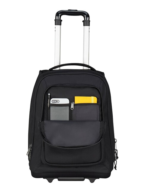 NEW WAY 2-wheel trolley backpack, fixed Black - Backpack trolleys