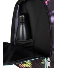 SEVEN OPTICAL SHADE GIRL 3-wheel trolley backpack, removable Black - Backpack trolleys - 4