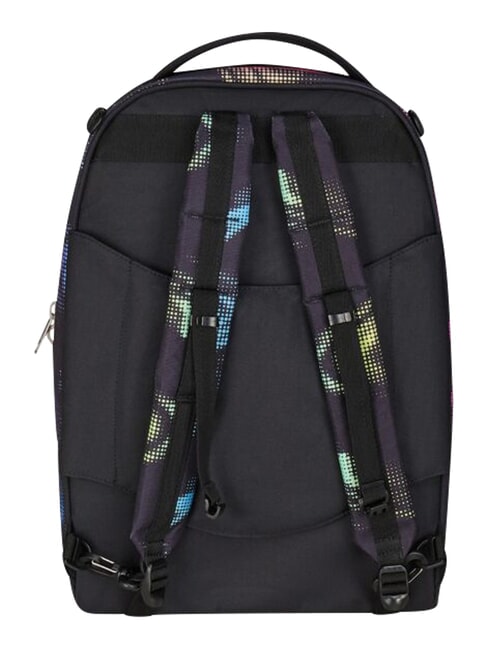OPTICAL SHADE GIRL 3-wheel trolley backpack, removable Black - Backpack trolleys